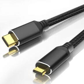 كابل 4K USB C إلى Micro HDMI بطول 6 أقدام، 4K@30 هرتز/2K@60 هرتز من النوع C إلى Micro HDMI لأجهزة MacBook وiPad Pro وiPhone 15 وGalaxy S23 وSteam Deck وROG Ally والكمبيوتر المحمول إلى كابل شاشة محمول in Kuwait