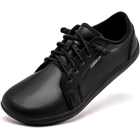 HOBIBEAR Womens Mens Wide Minimalist Barefoot Sneakers Zero Drop Slip on Shoes Lightweight Comfortable