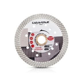Casaverde Diamond Tile Blade 9" Super Thin Turbo Diamond Tile Blade for Hard Tile,Ceramic,Marble,Granite,Porcelain