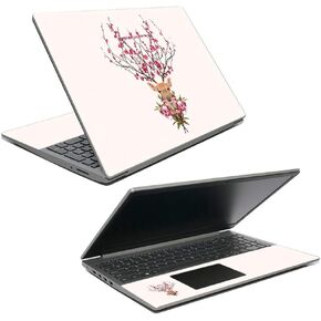 MightySkins Skin Compatible with Lenovo Ideapad S145 15" (2019) - Spring Deer | Protective, Durable, and Unique Vinyl Decal Wrap Cover | Easy to Apply, Remove, and Change Styles | Made in The USA