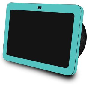 Skin Compatible with Amazon Echo Show 8 (3rd Gen, 2023) - Solid Turquoise - Premium 3M Vinyl Protective Wrap Decal Cover - Easy to Apply | Crafted in The USA by MightySkins