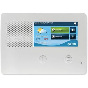 2gig GC2E Security and Control Alarm Panel, Enhanced Security, 5" Touch Screen, (2GIG-GC2E-345)