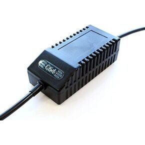 C64 PSU Modern Black US - Replacement Commodore 64 Power Supply, US Plug