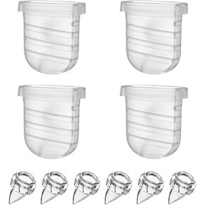 for Model S32 Breast Pump Parts, Wearable Breast Pump Replacement Parts Include Duckbill Valve, Silicone Diaphragm