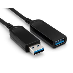 Sewell USB 3.1 Gen 1 Light-Link Fiber Extension Cable with CMP Jacket - 100 ft.