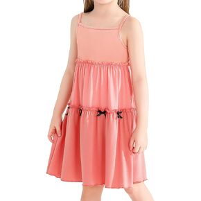 فستان صيفي للأطفال الصغار للفتيات الصغيرات ذو ألوان متدرجة سوينغ كاجوال لحفلات الشاطئ فستان الشمس in Kuwait