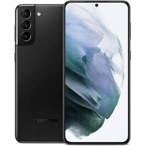 SAMSUNG Galaxy S21+ Plus G996U 5G | Fully Unlocked Android Cell Phone | US Version 5G Smartphone | Pro-Grade Camera, 8K Video, 64MP High Res | 256GB - Phantom Black (Renewed)