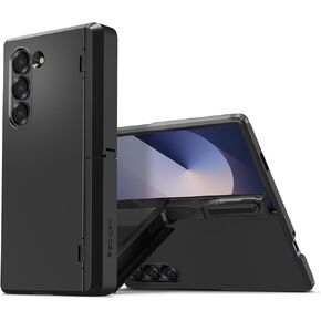Spigen Tough Armor Pro P Designed for Galaxy Z Fold 6 Case (2024) [Hinge Protection] - Black