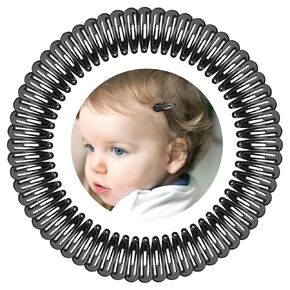 1Inch Black Snap Hair Clips, 60Pcs Small Hair Clips for Little Girls, Baby Infant 3cm Candy Color Hair Clips Barrettes for Toddlers Hair Accessories