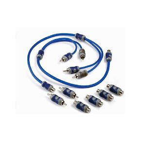 KICKER 46KIYFM K-Series Y-Adapter Interconnect, Rca Male W/Female Adapters