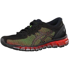 ASICS Women's Gel Quantum 360 2, Black/Green Gecko 9001, 6.5