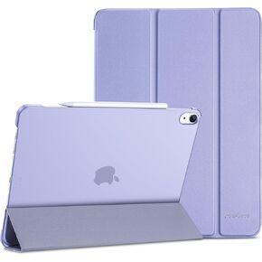 ProCase for iPad Air 13 Inch Case 2024 M2, 13" iPad Air Case 2024 Air M2 13 Cover, Slim Stand Translucent Hard Shell Back Folio iPad 13 Air Case, Auto Wake/Sleep -Purple