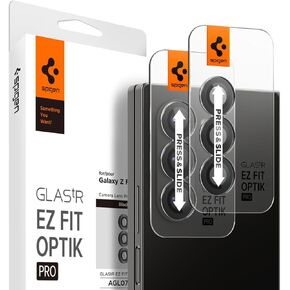 Spigen Camera Lens Screen Protector [GlasTR Optik Pro] designed for Galaxy Z Fold 6 - Black [2 Pack]