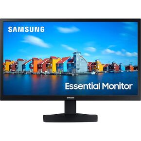 SAMSUNG S33A Series 22-Inch FHD 1080p Computer Monitor, HDMI, VA Panel, Wideview Screen, Eye Saver /Game Mode (LS22A338NHNXZA), Black