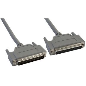 Amphenol CS-DSSMDB37MF-002.5 كابل 37-Pin DB37 D-Sub، محمي، ذكر/أنثى، 2.5 بوصة، رمادي in Kuwait