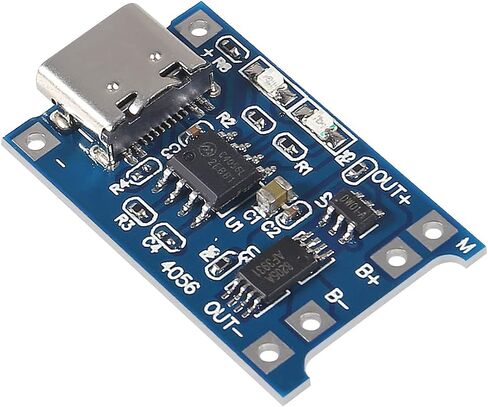 20pcs 18650 Lithium Battery Charging Board TP4056 Mini USB Charging Board 5V 1A with Battery Protection Dual Functions TP4056 Lithium Battery Charge Module in Saudi Arabia