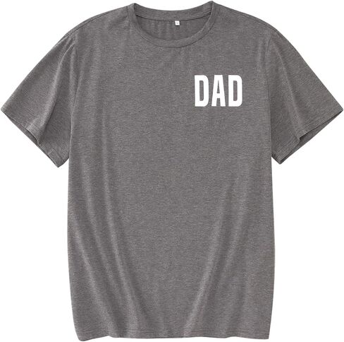 Daddy and Me Matching Outfits Fathers Day Shirt Tee Tops Dad and Son Daddy's Girls Dad's Dude Family Shirts Set in Kuwait