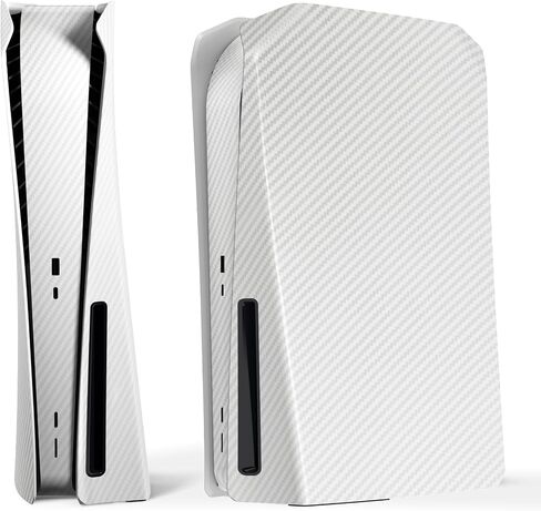 eXtremeRate eXcover Blood Zombie Top Bottom Cover Compatible with ps5 Console Disc Edition, Replacement Faceplate Backplate Shell Skin Compatible with ps5 Console Disc Version - Console NOT Included in Saudi Arabia