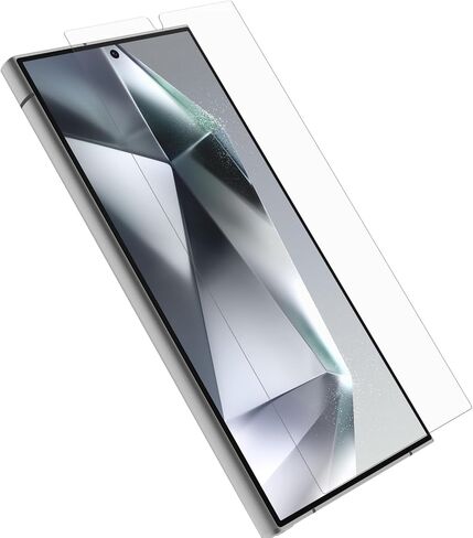 OtterBox Samsung Galaxy S24 Ultra Screen Protector Polyarmor Premium - CLEAR, 60% recycled material, vivid clarity, true touch response, easy installation in Saudi Arabia