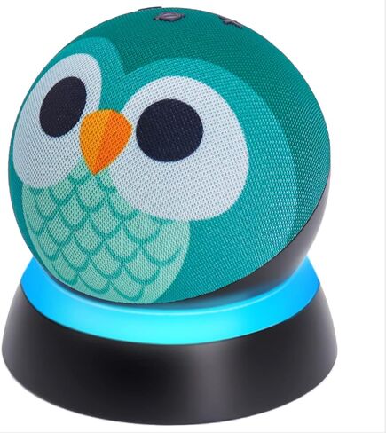 Table Stand for Echo Dot 5th Generation, C YECEN Desktop Holder Mount for Echo Dot 5th & 4th Gen, Base Bracket with Light Guide and with Built-in Cable Management,Charcoal in Kuwait