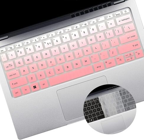 2PCS Keyboard Cover for 2024 2023 14" Acer Swift X14 SFX14-72G/Swift Go SFG14-72, Aspire Vero AV14-52, Aspire Go AG14-31P, Aspire 3 Spin A3SP14-31PT/Aspire 5 Spin A5SP14-51MTN, Aspire 5 A514-55/545G in Kuwait