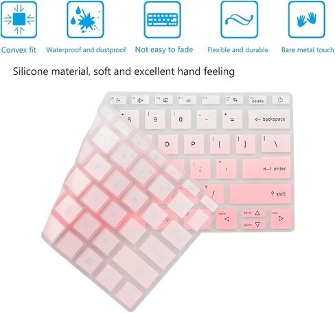 2PCS Keyboard Cover for 2024 2023 14" Acer Swift X14 SFX14-72G/Swift Go SFG14-72, Aspire Vero AV14-52, Aspire Go AG14-31P, Aspire 3 Spin A3SP14-31PT/Aspire 5 Spin A5SP14-51MTN, Aspire 5 A514-55/545G in Kuwait