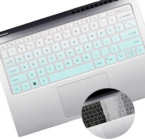 2PCS Keyboard Cover for 2024 2023 14" Acer Swift X14 SFX14-72G/Swift Go SFG14-72, Aspire Vero AV14-52, Aspire Go AG14-31P, Aspire 3 Spin A3SP14-31PT/Aspire 5 Spin A5SP14-51MTN, Aspire 5 A514-55/545G in Saudi Arabia