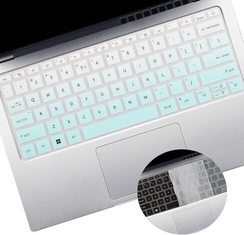 2PCS Keyboard Cover for 2024 2023 14" Acer Swift X14 SFX14-72G/Swift Go SFG14-72, Aspire Vero AV14-52, Aspire Go AG14-31P, Aspire 3 Spin A3SP14-31PT/Aspire 5 Spin A5SP14-51MTN, Aspire 5 A514-55/545G in Saudi Arabia