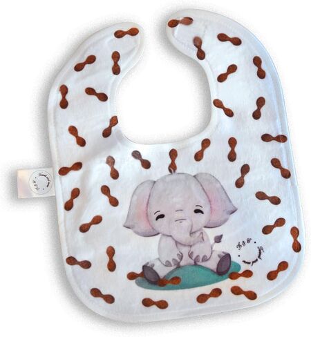 K & C Towels and more. Baby Bib and Burp Cloth Set/2 Pack/Soft Plush Bibs and Burp Cloths in Saudi Arabia