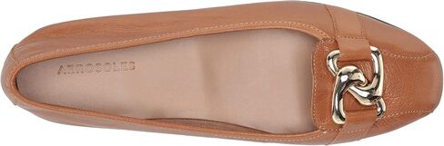 Aerosoles Women's Bristol Ballet Flat, TAN Leather, 7 in Saudi Arabia