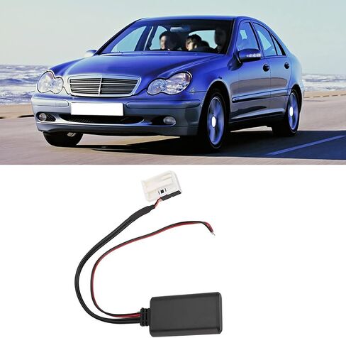 12V 12 Pin Bluetooth Adapter Aux Audio Cable Audio Cable Adapter Fit For Mercedes Benz W169 W245 W203 W209 R230 W221 W251 W164 X164 in Saudi Arabia
