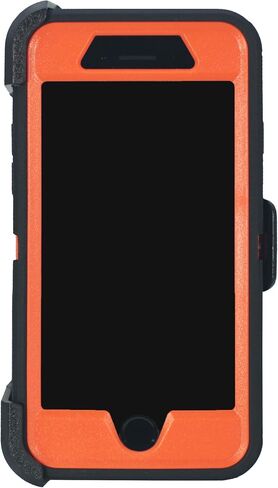 Muscle Series Holster Case for Apple iPhone 7 / iPhone 8 / iPhone SE “2020" (4.7") 2-in-1 Protective Defender w Screen Protector & Belt-Clip & Kickstand/Shock & Drop Proof – Black/Black in Saudi Arabia