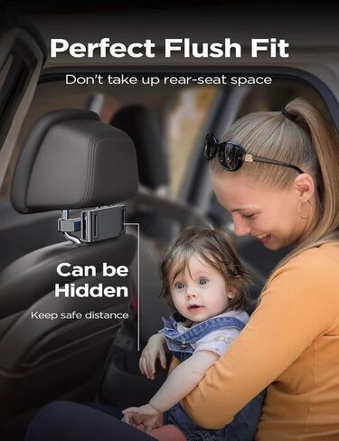 The Family's World Handsfree Universal Compatibility waterproof,iPad, Tablet, phone Holder for Car Mount Headrest Must Have Travel Accessories great for Long Road Trip Essentials for Kids Adults in Saudi Arabia