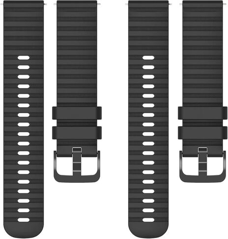 عبوتان متوافقتان مع Garmin Vivoactive 3 / Garmin Vivoactive 5 / Garmin Venu Sq، إطلاق سريع 20 مم لـ Garmin Venu 2 Plus/Garmin Forerunner 245/Forerunner 55 in Kuwait