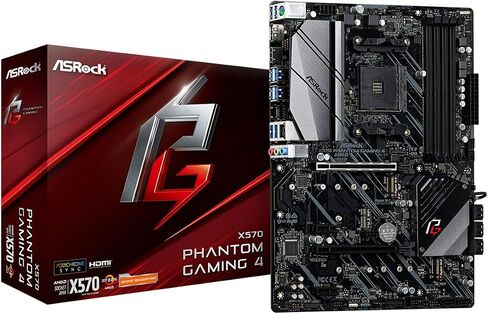 ASRock AM4/X570 Steel Legend/4DDR4/HDMI/DP/R45 Motherboard in Saudi Arabia