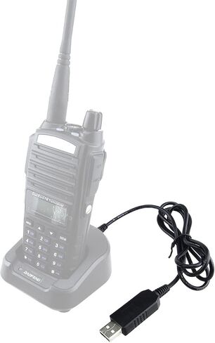 Usb Smart Charger(DC 5V Input, DC 10V Output) Transformer Cable Compatible for BaoFeng UV-5R UV-82 BF-F8HP UV-82HP UV-5X3 CH-5 CH-8 Charger Base in Saudi Arabia