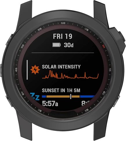 Case Cover Compatible with Garmin Fenix 7X Sapphire Solar Case Protector Protective Case 51mm for Fenix 7X Watch (Do Not Fit for Fenix 7/7S) (5Pack) in Saudi Arabia
