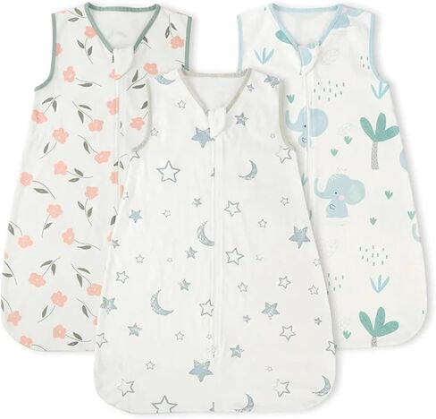 BABY SLEEP SACK 100% COTTON, 3-12 MONTHS, baby sleep, baby Wearable Blanket, wearable slepping back, babyshower, gift for babies in Saudi Arabia