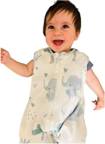 BABY SLEEP SACK 100% COTTON, 3-12 MONTHS, baby sleep, baby Wearable Blanket, wearable slepping back, babyshower, gift for babies in Saudi Arabia