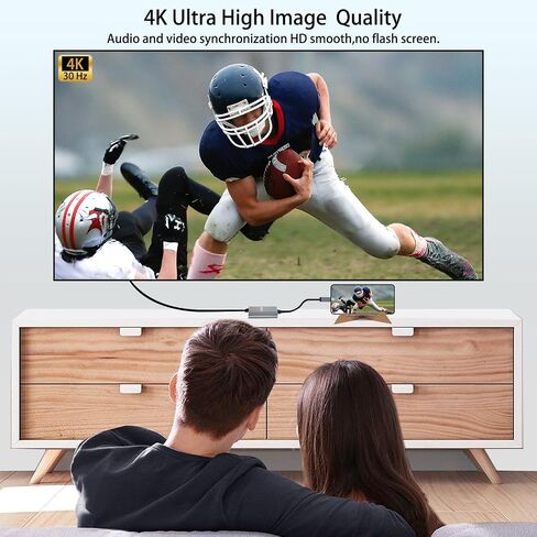USB C to Dual HDMI Adapter 4K@60hz, Machine-Ya Type C to HDMI Splitter for 2 Monitors, Type C (Thunderbolt 3/4) HDMI Hub Extend Display Docking Station for Chromebook, MacBook, Laptop, HP, Dell... in Saudi Arabia