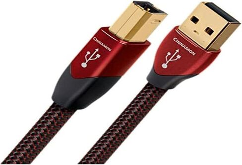 AudioQuest 1.5m Cinnamon USB A-B - USB cables (USB A, USB B, Male/Male, Gold, Black) in Saudi Arabia