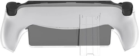 Protective Cover Compatible with PS Portal, Clear Hard Cover Shell All-Round Skin with Kickstand and 2 Thumb Grip Caps Compatible with Playstation Portal Remote Player Controller Accessories in Kuwait