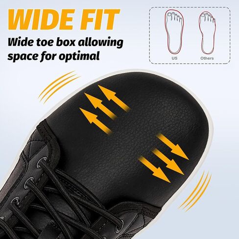 HOBIBEAR Womens Mens Wide Minimalist Barefoot Sneakers Zero Drop Slip on Shoes Lightweight Comfortable in Saudi Arabia