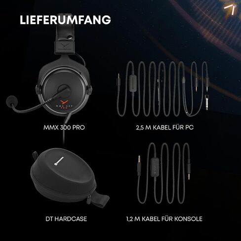 beyerdynamic MMX 300 PRO gaming headset with STELLAR.45 driver and condenser microphone – wired gaming headset in Saudi Arabia