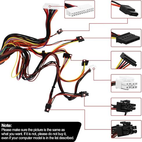 LXun ترقية D460EGM-00 460W مزود الطاقة 0FFD6 HU460AM-01 متوافق مع Dell Precision 3630 T3630 5680 T3640 T3650 Alien-Ware Aurora R7 R6 R5 استبدل DPS-460DB-18 A HK560-12PP مزود الطاقة in Kuwait