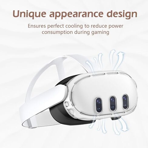غطاء VR Shell لـ Quest 3، غطاء حماية VR Shell متوافق مع Meta/Oculus Quest 3، قناع واقي لـ Meta in Saudi Arabia