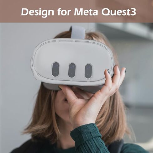 غطاء VR Shell لـ Quest 3، غطاء حماية VR Shell متوافق مع Meta/Oculus Quest 3، قناع واقي لـ Meta in Saudi Arabia