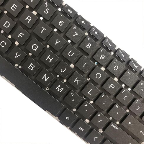 Zahara Laptop Keyboard Black No Backlit for HP 15-dw0036wm 15-dw0054wm 15-dw0021cl 15-dw0035cl / 15-db0011dx 15-db0012ds 15-db0015dx / 15-DA 15-DB 15-DW 15-DX 15-CX 15-CP 15M-CP 15-cn 15-DK in Saudi Arabia