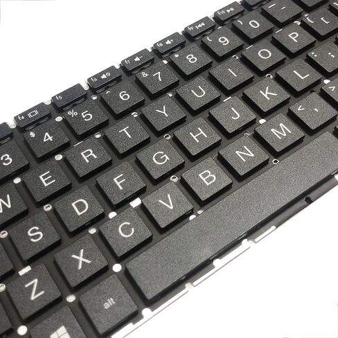Zahara Laptop Keyboard Black No Backlit for HP 15-dw0036wm 15-dw0054wm 15-dw0021cl 15-dw0035cl / 15-db0011dx 15-db0012ds 15-db0015dx / 15-DA 15-DB 15-DW 15-DX 15-CX 15-CP 15M-CP 15-cn 15-DK in Saudi Arabia