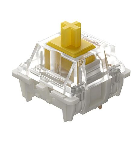 Gateron G Pro 3.0 Yellow Switch, Suitable for Mechanical Keyboards, 5-pin Linear/pre Lubricated/pin Enhanced Switch (70) in Saudi Arabia